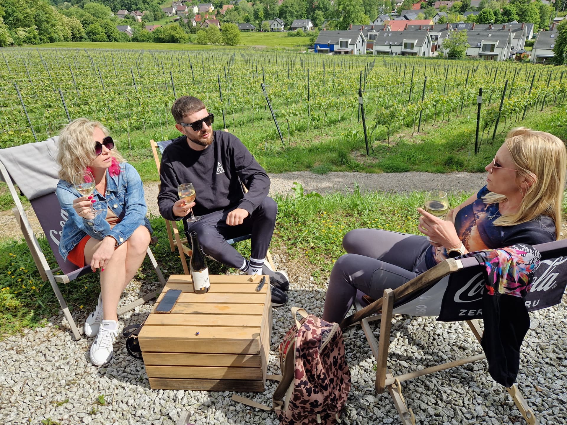 Small group tasting Polish white wine at a family winery — FORTravels DMC Poland